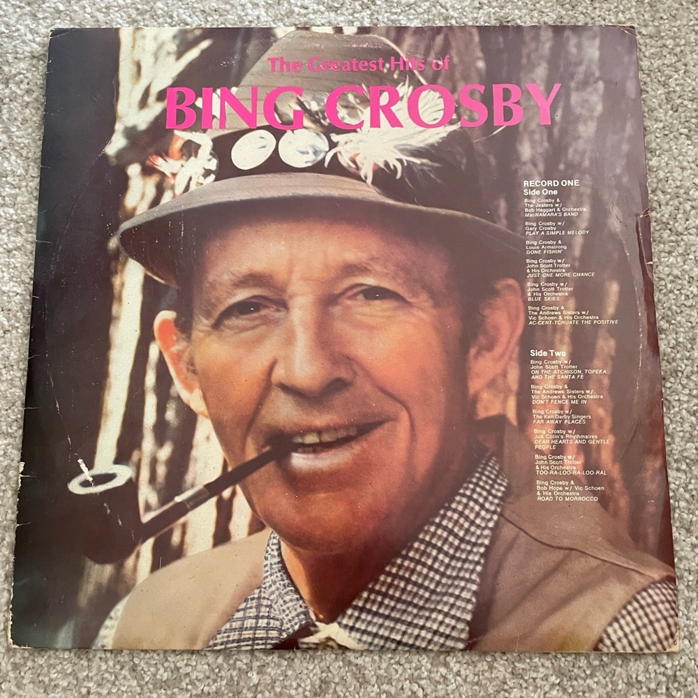 Bing Crosby Vinyl Record